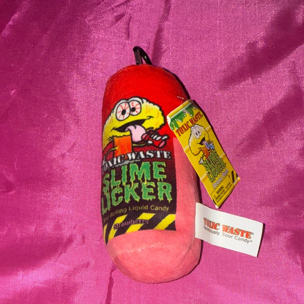 Toxic Waste Slime Licker Plush Keychain